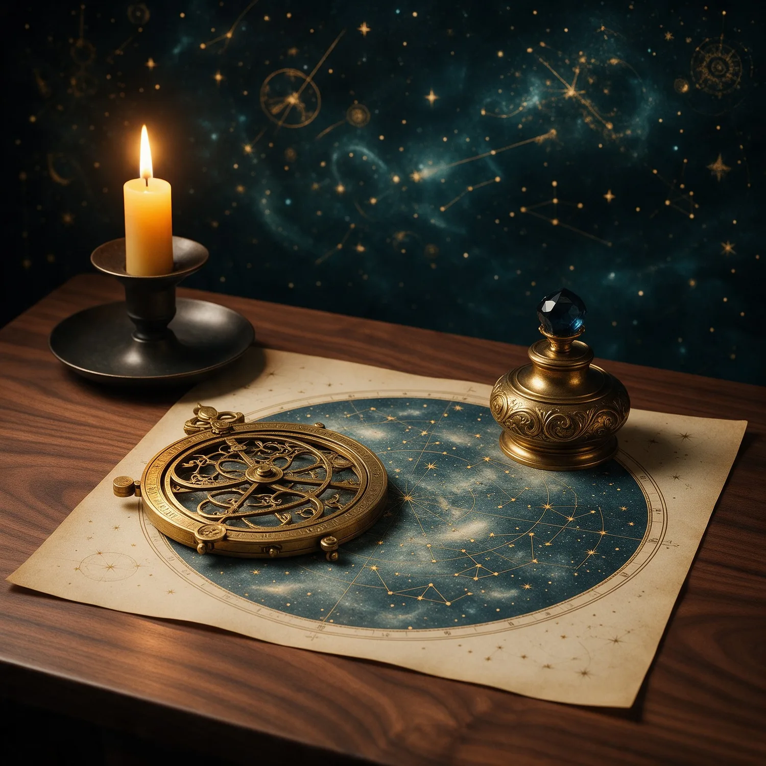 Astrolabes and Ink