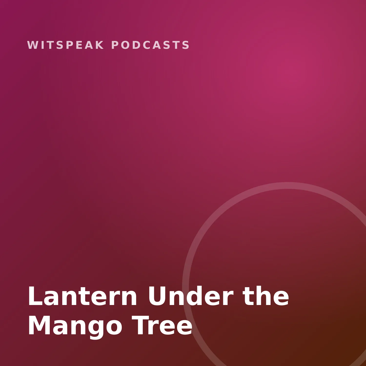 Lantern Under the Mango Tree