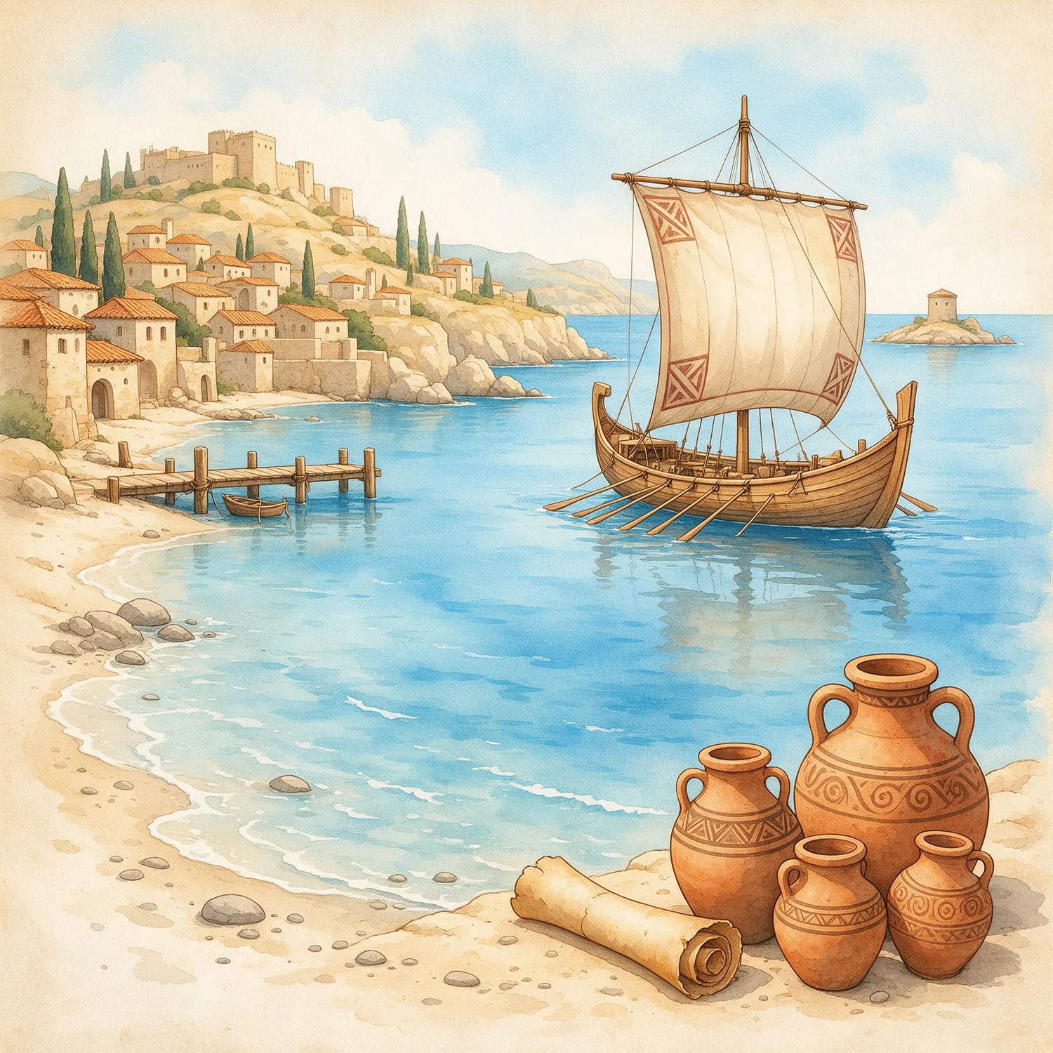 Les Comptoirs de la Mer (Trading Posts of the Sea)