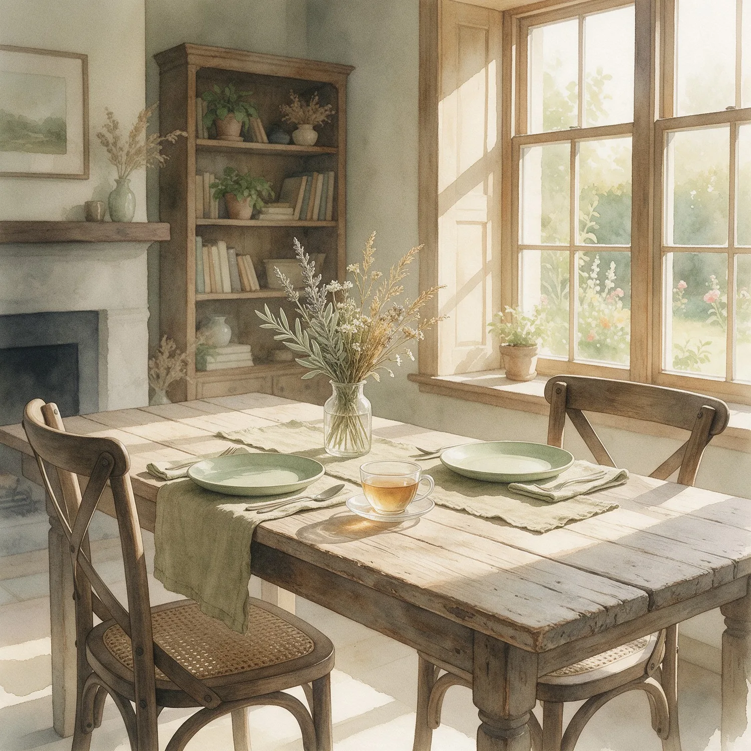 Same Table, Different Century