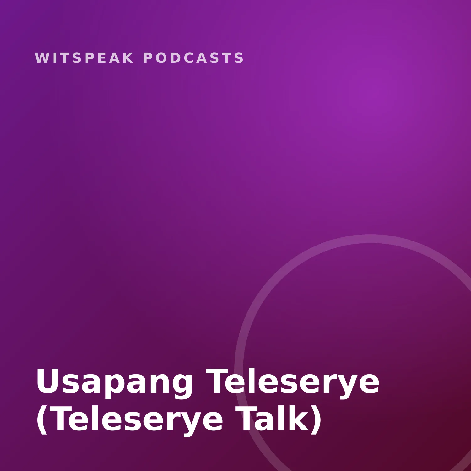 Usapang Teleserye (Teleserye Talk)